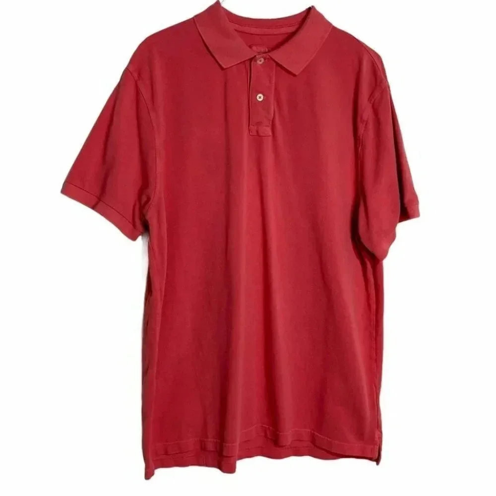 J. Crew‎ XL salmon Red polo shirt